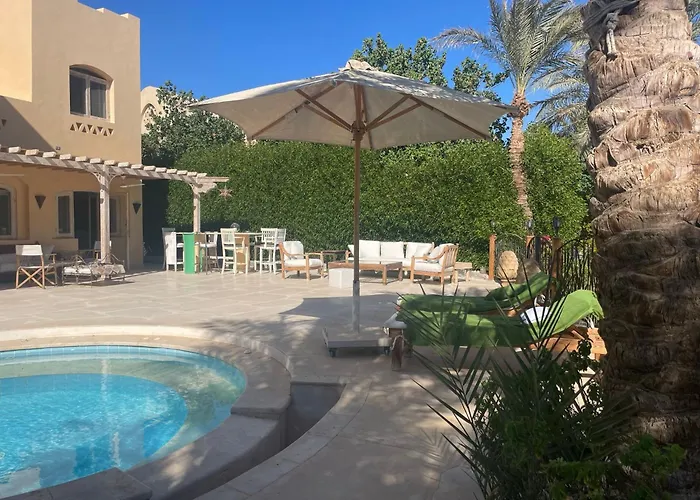 El Gouna, Upper Nubia 3-bedroom Detached With Private Pool, Sleeps 6 Persons Villa *